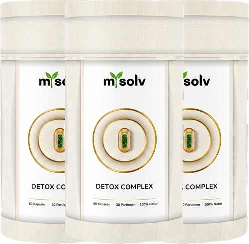 2 Dosen + 1 Gratis-Dose mysolv DETOX COMPLEX